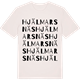 Vintage White t-shirt med Hjälmarsnäs ordlek t-shirt