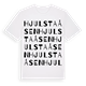 Hjulstaåsen ordlek t-shirt