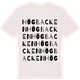 Vintage White t-shirt med Högbacken ordlek t-shirt