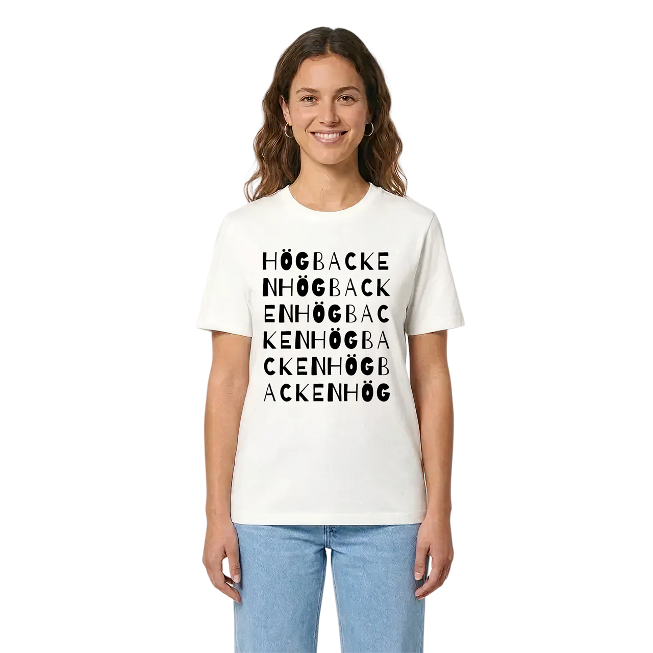 Högbacken ordlek t-shirt i miljö