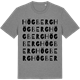 Mid Heather Gray t-shirt med Högberg ordlek t-shirt