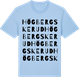 Blue Soul t-shirt med Högbergskerud ordlek t-shirt
