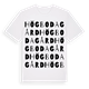 Högboda gård ordlek t-shirt