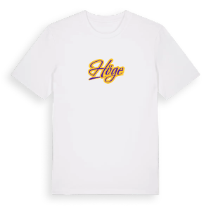 Höge baseball t-shirt – ekologisk bomull t-shirt från PinShirt