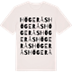 Vintage White t-shirt med Högerås ordlek t-shirt