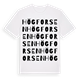 Högforsen ordlek t-shirt