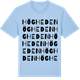 Blue Soul t-shirt med Högheden ordlek t-shirt