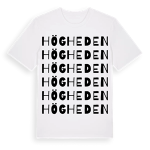 Högheden ordlek t-shirt – ekologisk bomull t-shirt från PinShirt