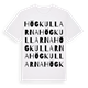 Högkullarna ordlek t-shirt