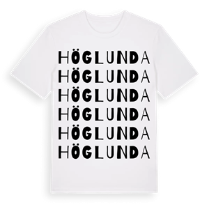 Höglunda ordlek t-shirt – ekologisk bomull t-shirt från PinShirt