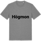 Mid Heather Gray t-shirt med Högmon fetstil t-shirt