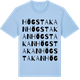 Blue Soul t-shirt med Högstakan ordlek t-shirt