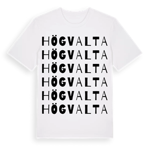 Högvalta ordlek t-shirt – ekologisk bomull t-shirt från PinShirt