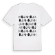 Höja ordlek t-shirt