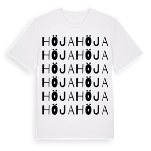 Höja ordlek t-shirt – ekologisk bomull t-shirt från PinShirt