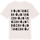 Vintage White t-shirt med Höjdängen ordlek t-shirt