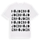 Höjden ordlek t-shirt