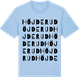 Blue Soul t-shirt med Höjderud ordlek t-shirt