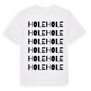 Hole ordlek t-shirt – ekologisk bomull t-shirt från Pinshirt
