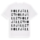 Holfjället ordlek t-shirt