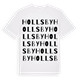 Hollsby ordlek t-shirt