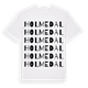 Holmedal ordlek t-shirt