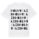 Holmviken ordlek t-shirt