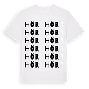 Höri ordlek t-shirt – ekologisk bomull t-shirt från PinShirt