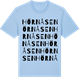 Blue Soul t-shirt med Hörnåsen ordlek t-shirt