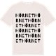 Vintage White t-shirt med Hörnet ordlek t-shirt
