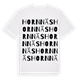 Hornnäs ordlek t-shirt
