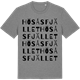 Mid Heather Gray t-shirt med Hösåsfjället ordlek t-shirt