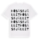 Hösåsfjället ordlek t-shirt