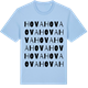 Blue Soul t-shirt med Hova ordlek t-shirt