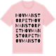 Pink Cotton t-shirt med Hovmanstorpet ordlek t-shirt