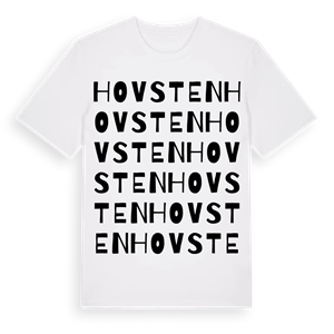 Hovsten ordlek t-shirt – ekologisk bomull t-shirt från Pinshirt