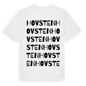 Hovsten ordlek t-shirt – ekologisk bomull t-shirt från Pinshirt