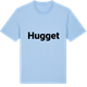 Blue Soul t-shirt med Hugget fetstil t-shirt