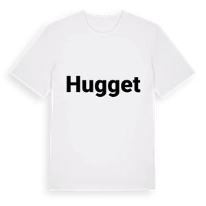 Hugget fetstil t-shirt – ekologisk bomull t-shirt från PinShirt