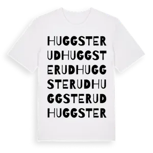 Huggsterud ordlek t-shirt – ekologisk bomull t-shirt från Pinshirt