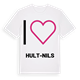 Jag älskar Hult-Nils t-shirt stort tryck