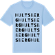 Blue Soul t-shirt med Hultsberg ordlek t-shirt