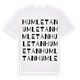 Humletan ordlek t-shirt