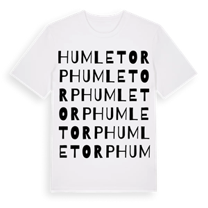 Humletorp ordlek t-shirt – ekologisk bomull t-shirt från PinShirt