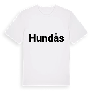 Hundås fetstil t-shirt – ekologisk bomull t-shirt från PinShirt