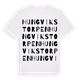 Hungvikstorpen ordlek t-shirt