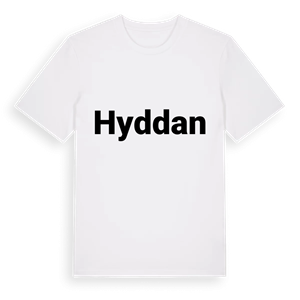 Hyddan fetstil t-shirt – ekologisk bomull t-shirt från PinShirt