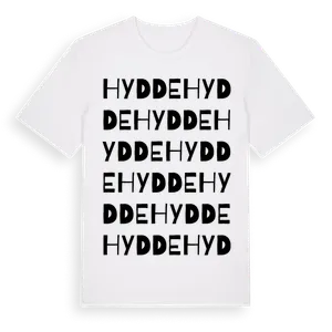 Hydde ordlek t-shirt – ekologisk bomull t-shirt från Pinshirt
