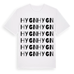 Hygn ordlek t-shirt – ekologisk bomull t-shirt från PinShirt