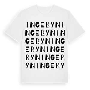 Ingebyn ordlek t-shirt – ekologisk bomull t-shirt från PinShirt
